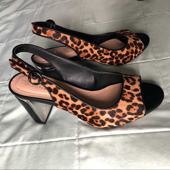 Alfani Florraa Calf Hair Slingback Heels - Picture 3 of 5